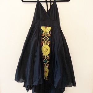 Anthropologie Embroidered Dress